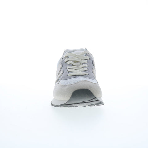 New Balance 574 XU574GRM Mens Gray Suede Lace Up Lifestyle Sneakers Shoes