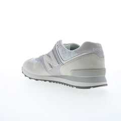New Balance 574 XU574GRM Mens Gray Suede Lace Up Lifestyle Sneakers Shoes