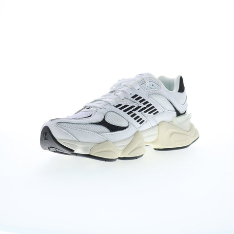 New Balance 9060 XU9060AAB Mens White Leather Lifestyle Sneakers Shoes