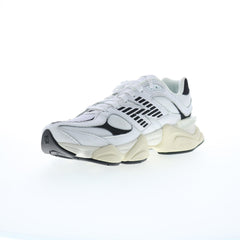 New Balance 9060 XU9060AAB Mens White Leather Lifestyle Sneakers Shoes