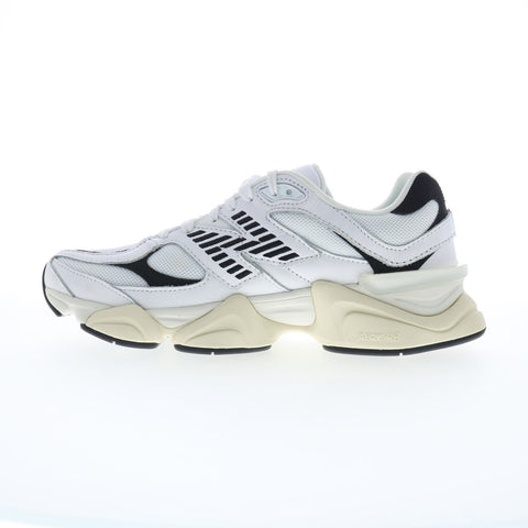 New Balance 9060 XU9060AAB Mens White Leather Lifestyle Sneakers Shoes