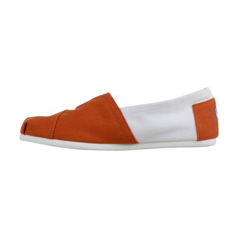 Toms Classics University Of Texas Austin Mens Orange Lifestyle Sneakers Shoes