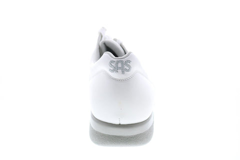 SAS Time Out 0092-001 Mens White Leather Lace Up Lifestyle Sneakers Shoes