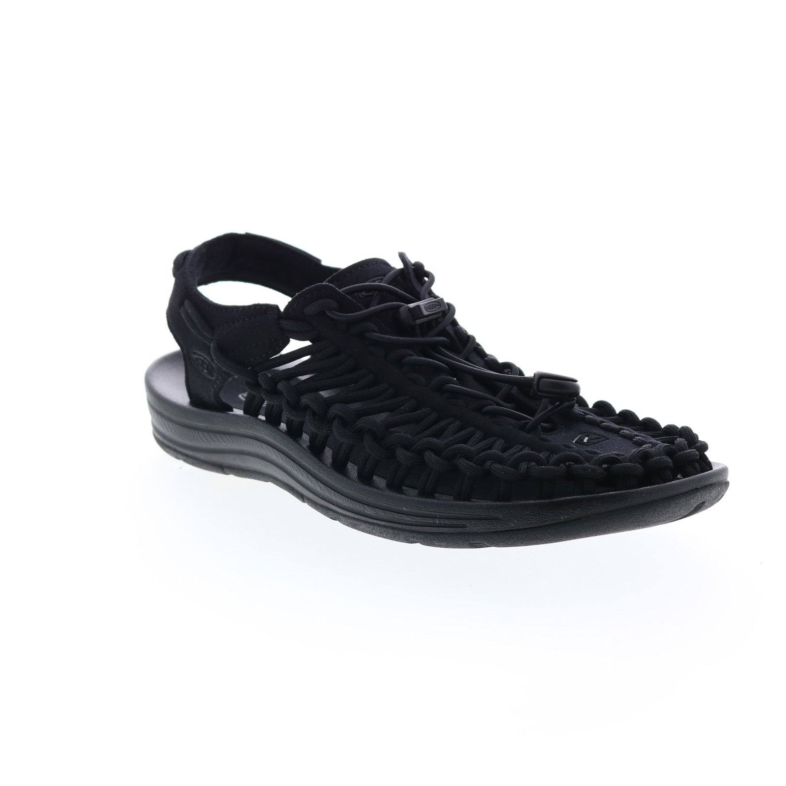 Keen Uneek 1014099 Womens Black Canvas Strap Sport Sandals Shoes