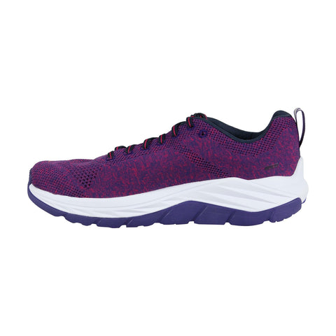 Hoka One One Mach19280 Womens Purple Canvas Athletic Gym Cross Training Shoes