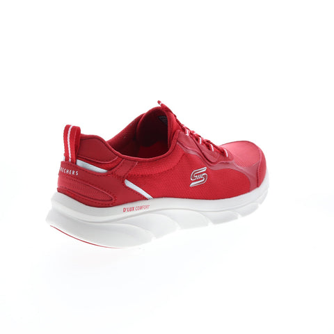 Skechers D'Lux Comfort Bliss Galore Womens Red Cross Training Athletic Shoes