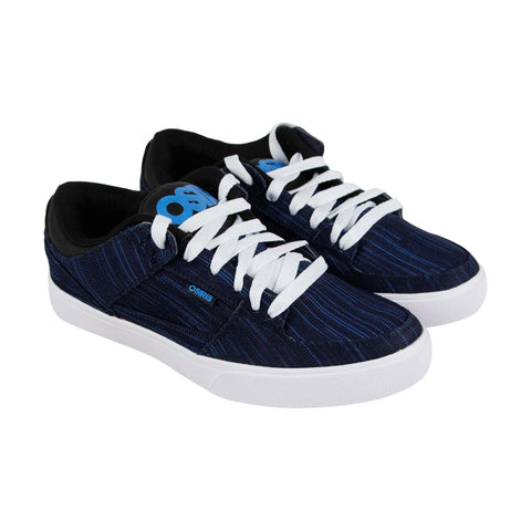 Osiris Protocol 1293 2622 Mens Blue Canvas Low Top Lace Up Skate Sneakers Shoes