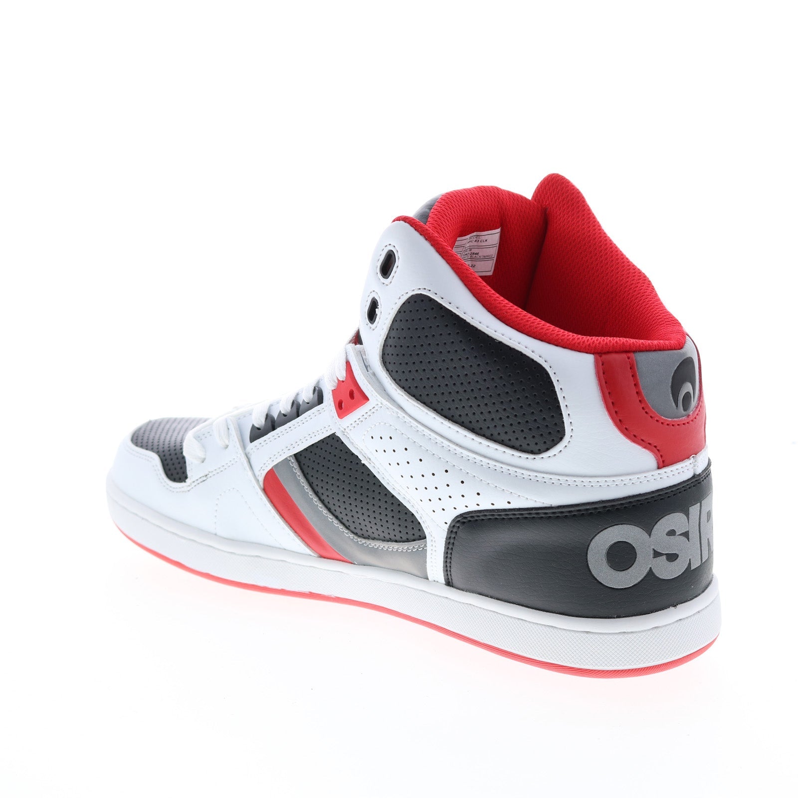 Osiris NYC 83 CLK 1343 2846 Mens White Skate Inspired Sneakers