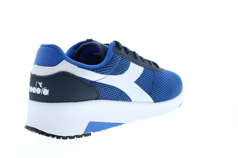 Diadora Evo Run 173986-60063 Mens Blue Canvas Lifestyle Sneakers Shoes