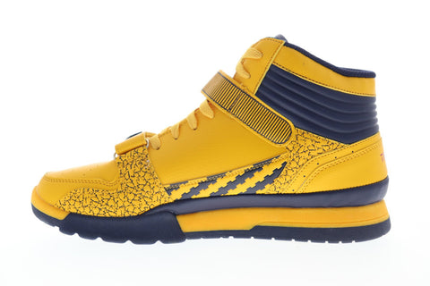 World Of Troop Cobra Mid 1HM00663-732 Mens Yellow Low Top Sneakers Shoes