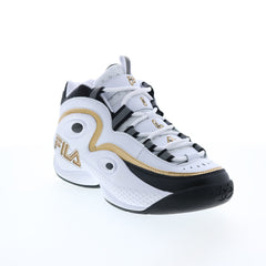 Fila Grant Hill 3 White Black Gold Men's Basketball Shoes