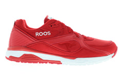 Roos Runaway 1CM00509-611 Mens Red Synthetic Lifestyle Sneakers Shoes