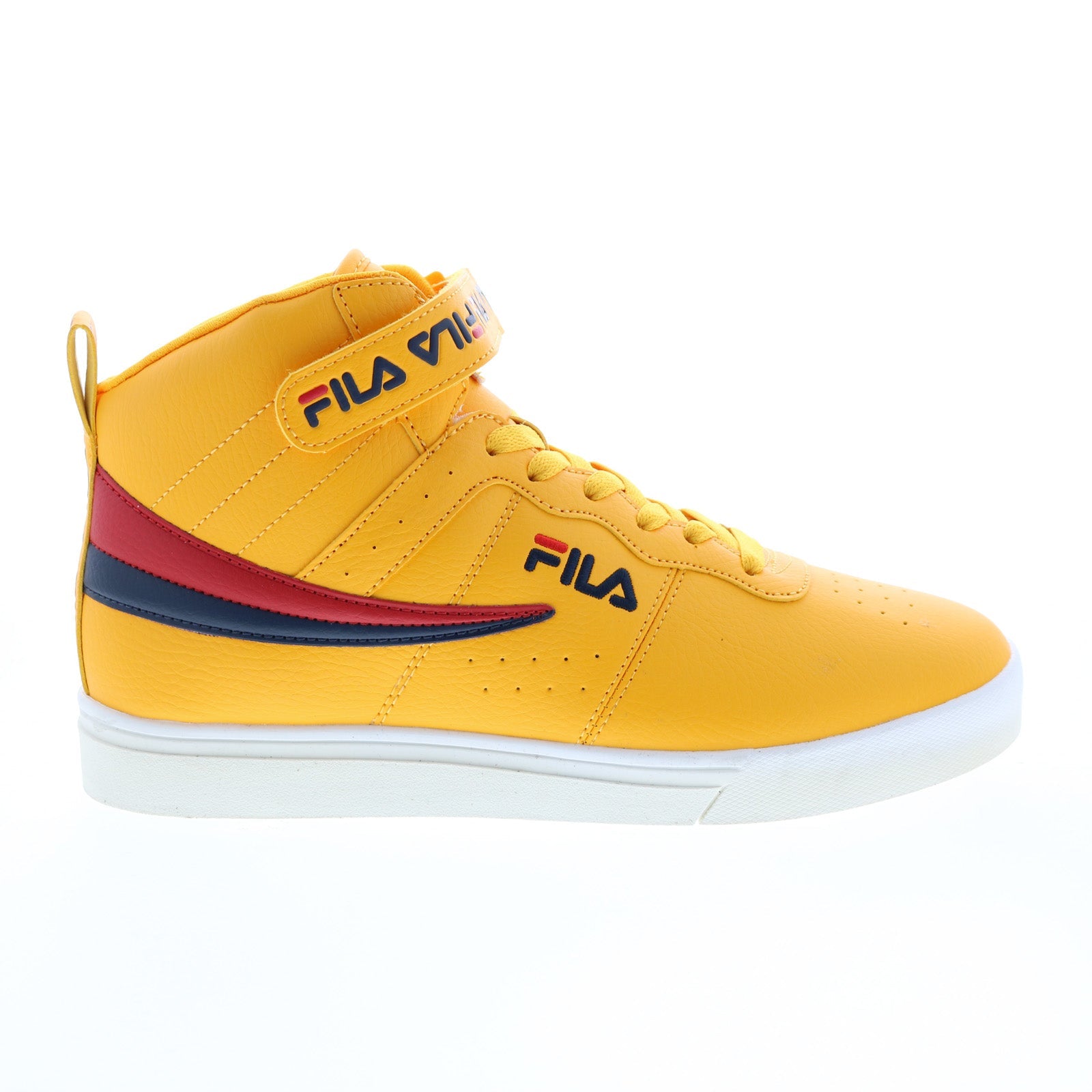 Fila Vulc 13 Repeat Logo 1CM00884-732 Mens Yellow Lifestyle Sneakers Shoes
