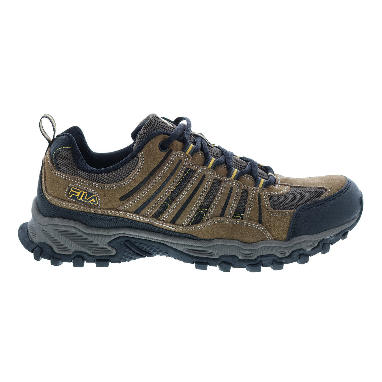 Fila Travail 2 1JM00846-903 Mens Brown Leather Lace Up Athletic Hiking ...