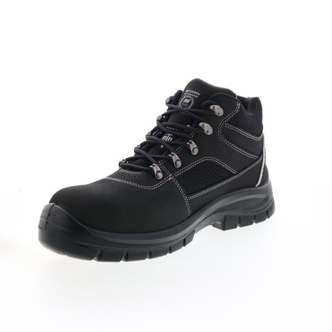 Skechers Work Trophus Letic Steel Toe 200002 Mens Black Leather