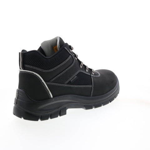 Skechers Work Trophus Letic Steel Toe 200002 Mens Black Leather