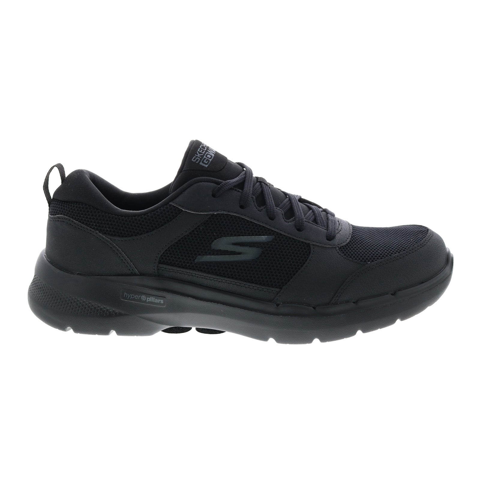 Nathaniel Ward Teleurstelling Zilver Skechers Go Walk 6 Complete 216203 Mens Black Athletic Walking Shoes - Ruze  Shoes