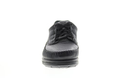 Clarks Men's Caribou SMU Lace-Up Black Leather Comfort Shoes Size 9M