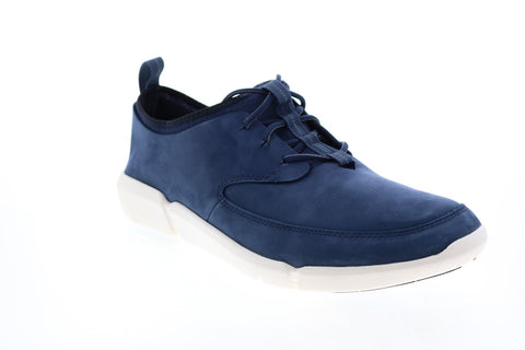 Clarks Triflow Form 26124372 Mens Blue Nubuck Lifestyle - Shoes