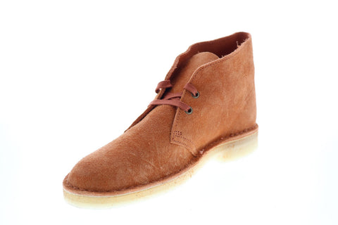 Clarks Desert Boot 26154730 Mens Brown Suede Lace Up Desert Boots