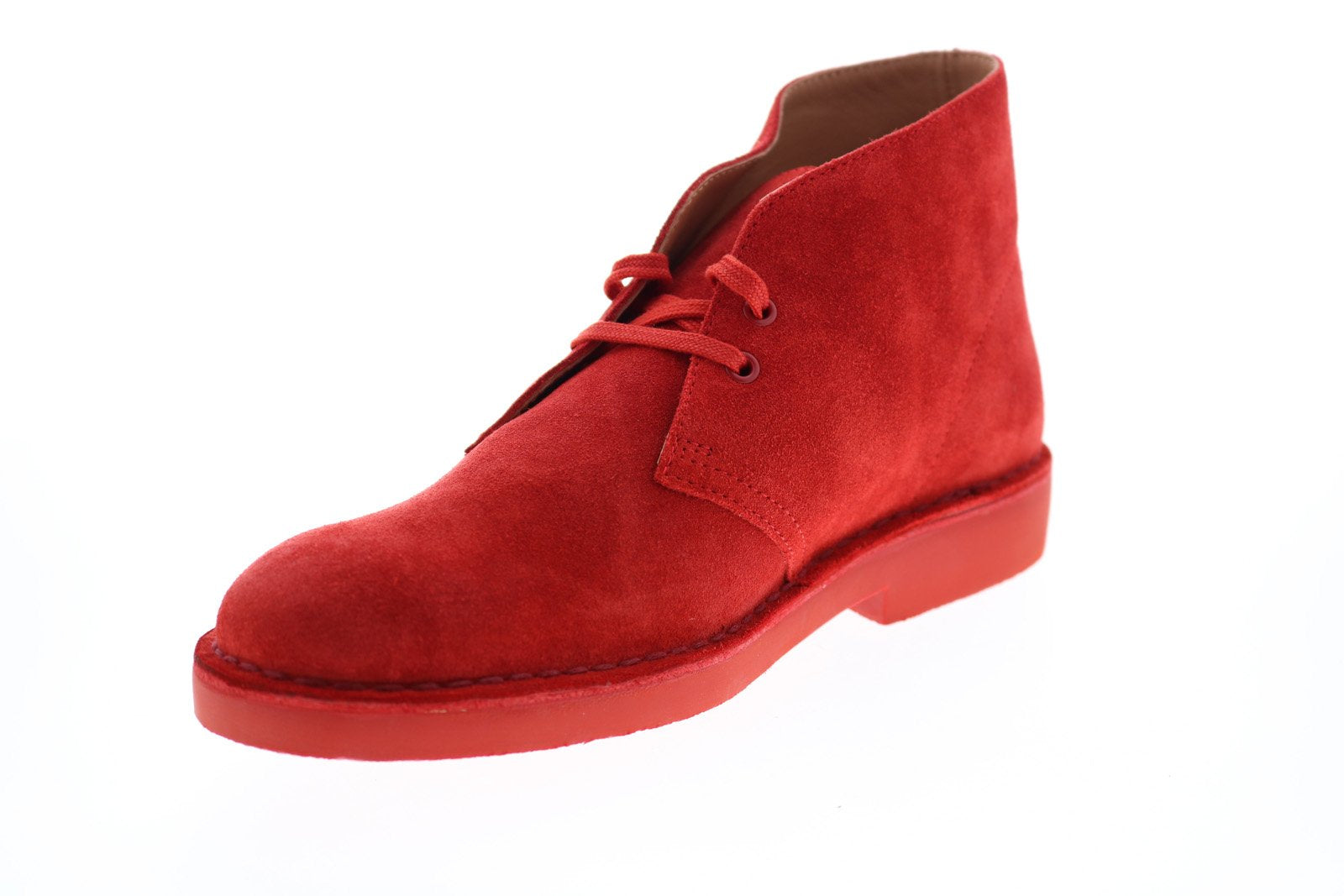Men's Clarks Desert Boot Red Suede 26169420 NEFNYC – New Edition Fashion