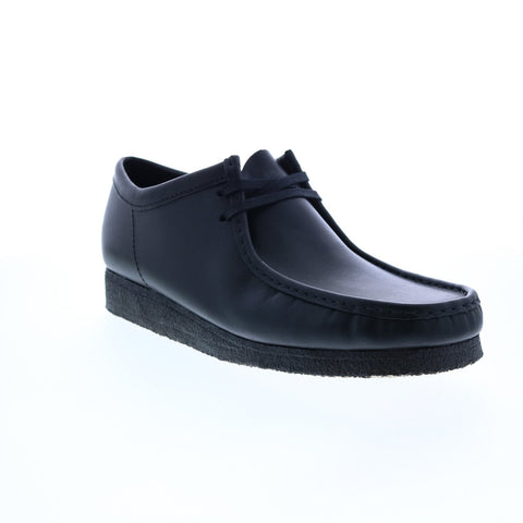 Clarks Wallabee 26155514 Mens Black Oxfords & Lace Ups Casual