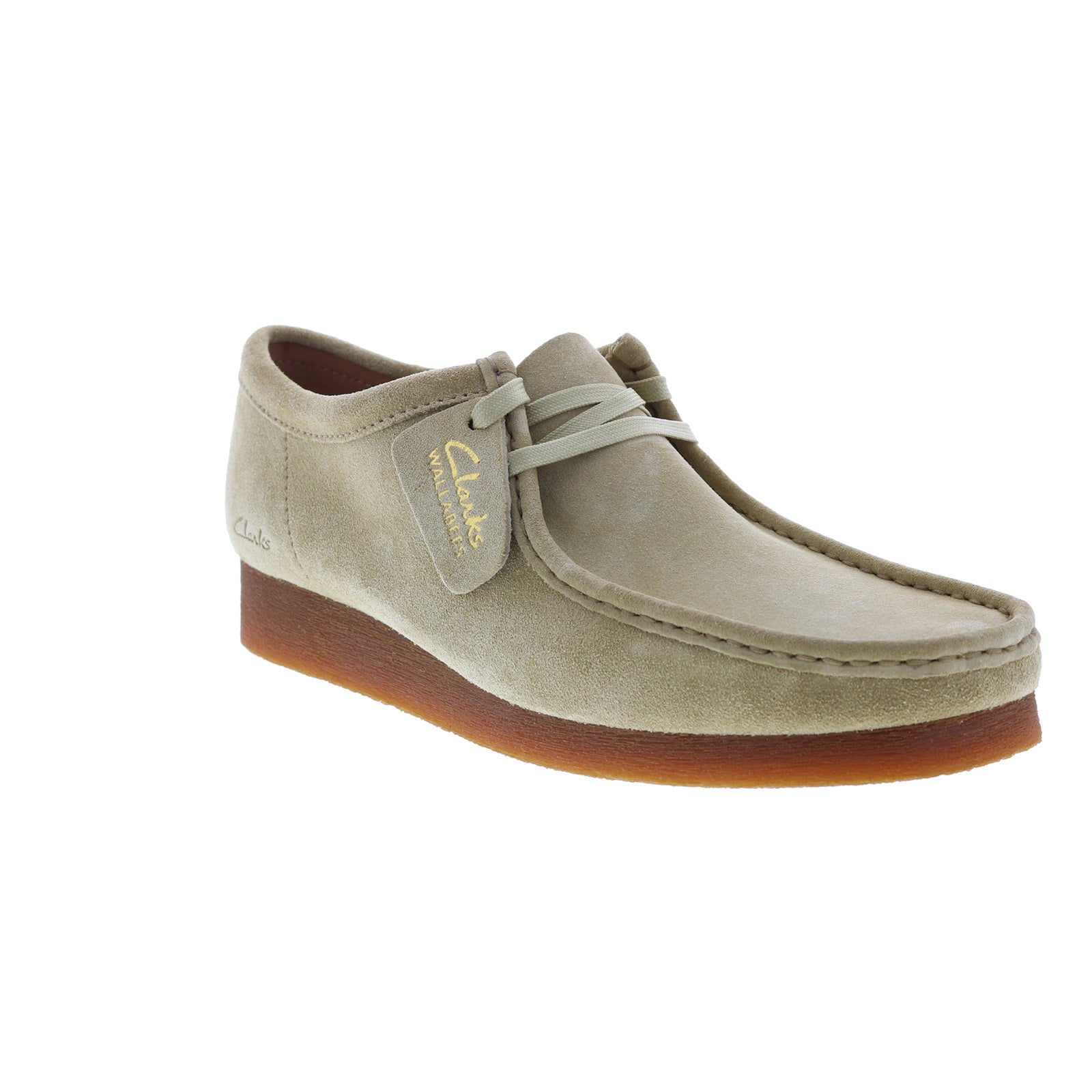 Clarks Wallabee 2 26158275 Mens Beige Oxfords & Lace Ups Casual