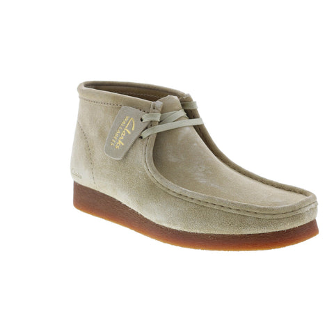 Clarks Wallabee Boot 2 26158303 Mens Beige Suede Lace Up