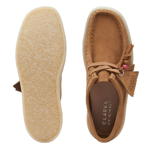 Clarks Wallabee Cup 26168640 Womens Brown Oxfords & Lace Ups Casual Shoes