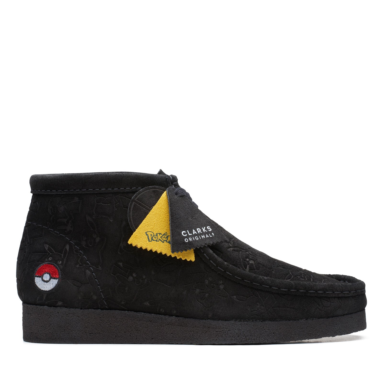 Clarks Originals x Pokemon Wallabee Boot in Black Clarks Originals