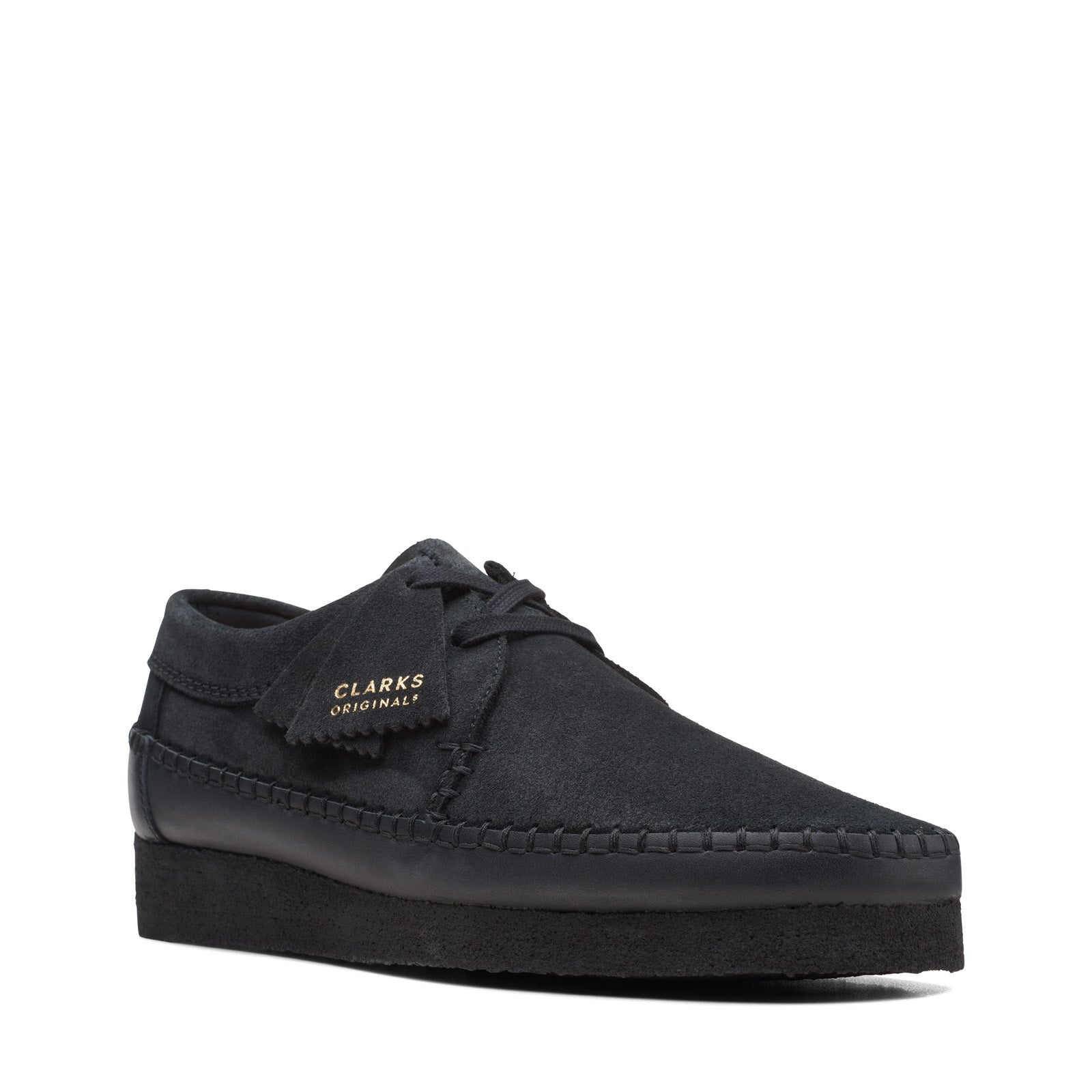 Clarks black weaver best sale