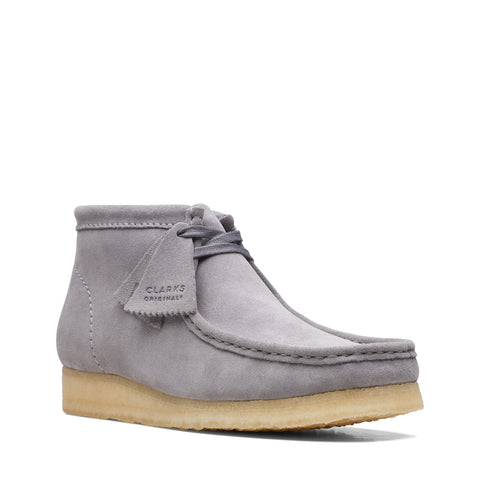 clarks mens grey boots