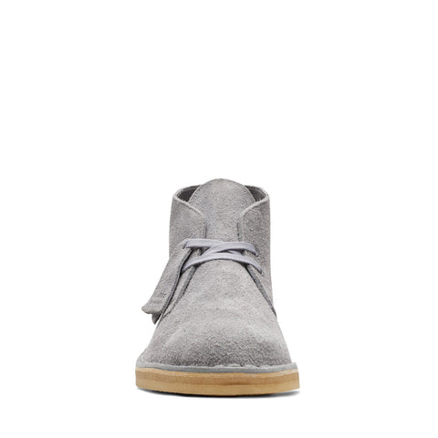 Clarks Desert Boot 26169941 Mens Gray Suede Lace Up Chukkas Boots