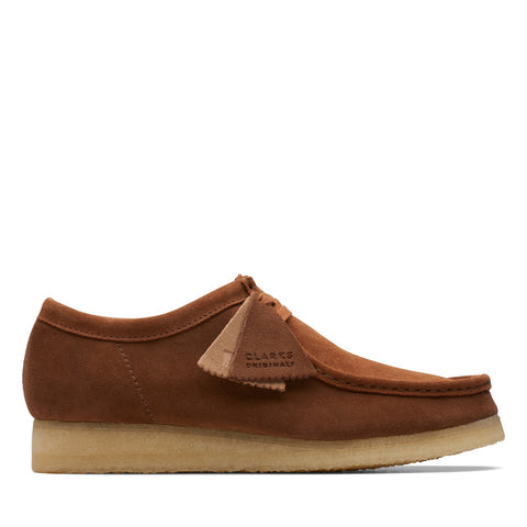 Clarks Wallabee 26172397 Mens Brown Suede Oxfords & Lace Ups 