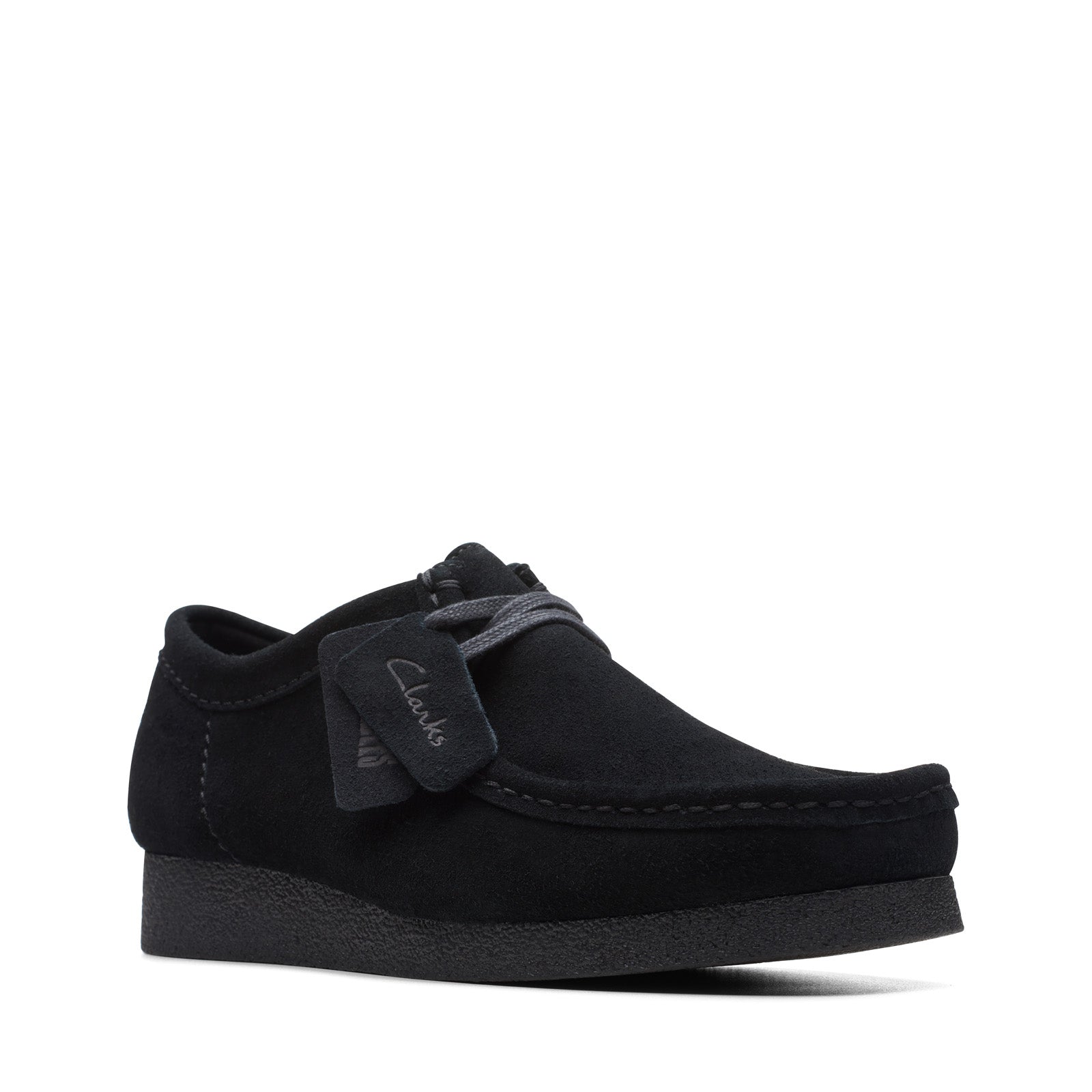 Clarks Wallabee EVO 26172820 Mens Black Oxfords & Lace Ups Casual