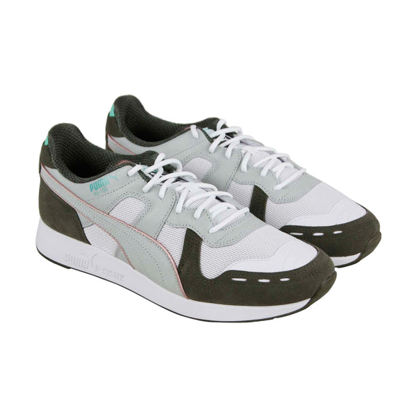 Dinkarville Tub Roest Puma RS-100 X Emory Jones 36805401 Mens Gray Leather Lace Up Sneakers -  Ruze Shoes