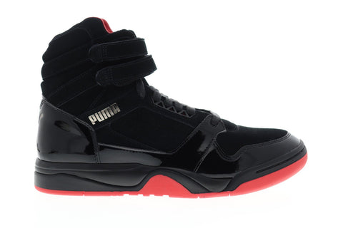 Puma Palace Guard Mid Red Carpet 37007301 Mens Black Basketball