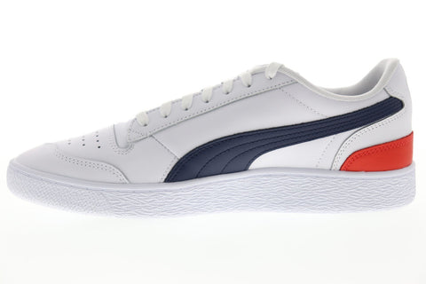 Puma Ralph Sampson LO 37084610 Mens White Leather Low Top Sneakers Shoes