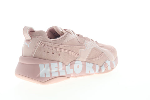 Puma Nova 2 X Hello Kitty 37232701 Womens Pink Suede Lifestyle