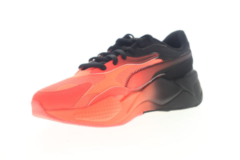 Puma RS-X3 Tactics 37372301 Mens Black Mesh Lace Up Low Top Sneakers Shoes