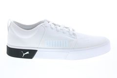 Puma El Rey Ii 37478404 Mens White Canvas Lifestyle Sneakers Shoes