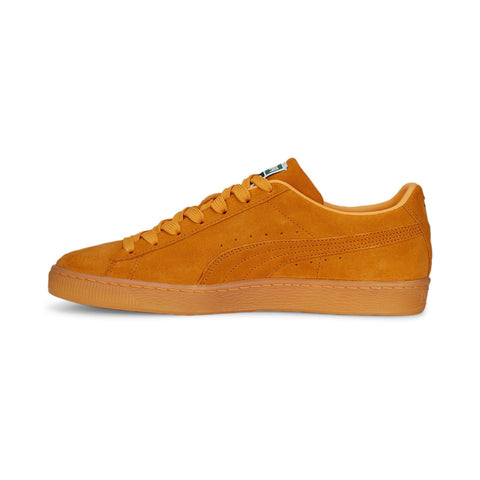 Puma Suede Classic XXI 37491572 Mens Orange Suede Lifestyle Sneakers Shoes