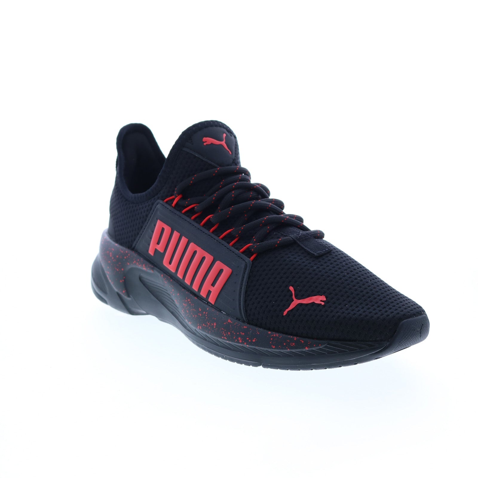 Puma Softride Premier Slip On Splatter Mens Black Lifestyle Sneakers S ...