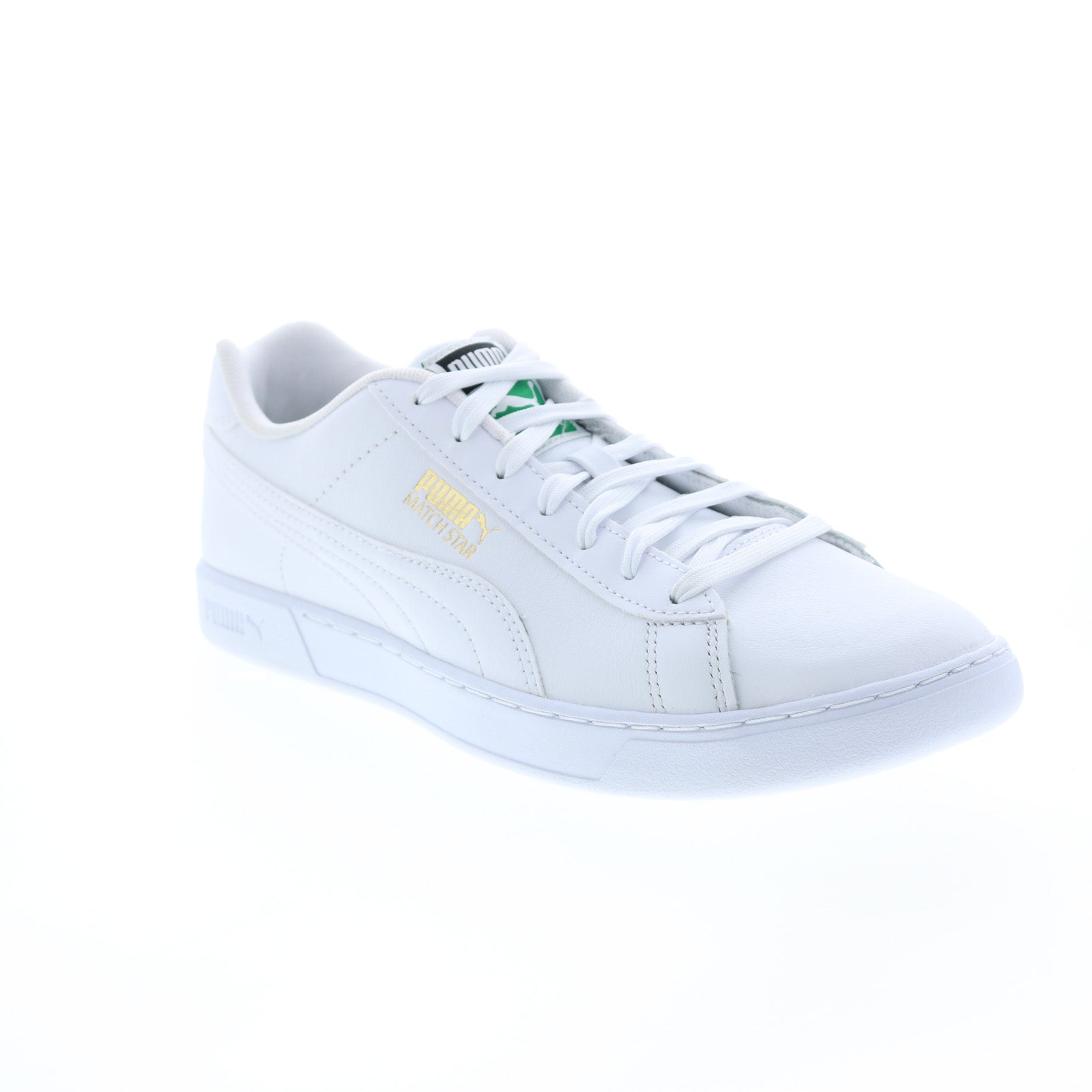 Lief noorden natuurpark Puma Match Star 38020401 Mens White Leather Lifestyle Sneakers Shoes - Ruze  Shoes