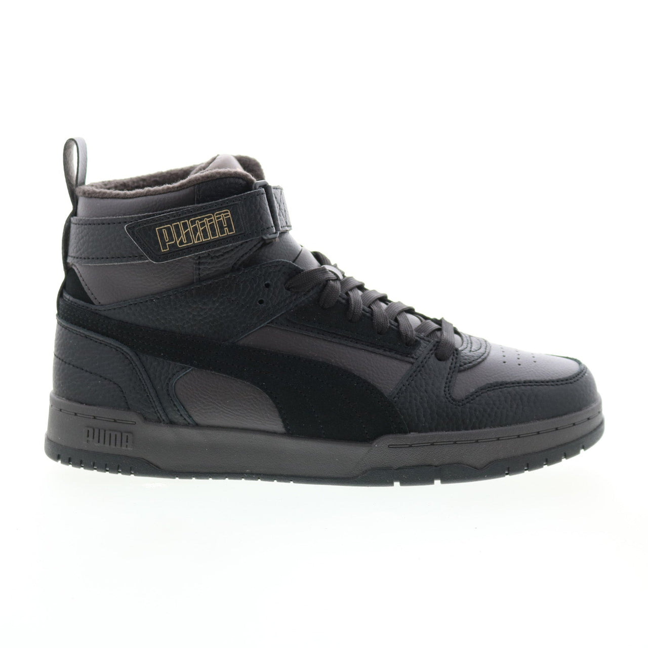 Puma RBD Game WTR 38760407 Mens Black Leather Lifestyle Sneakers Shoes ...