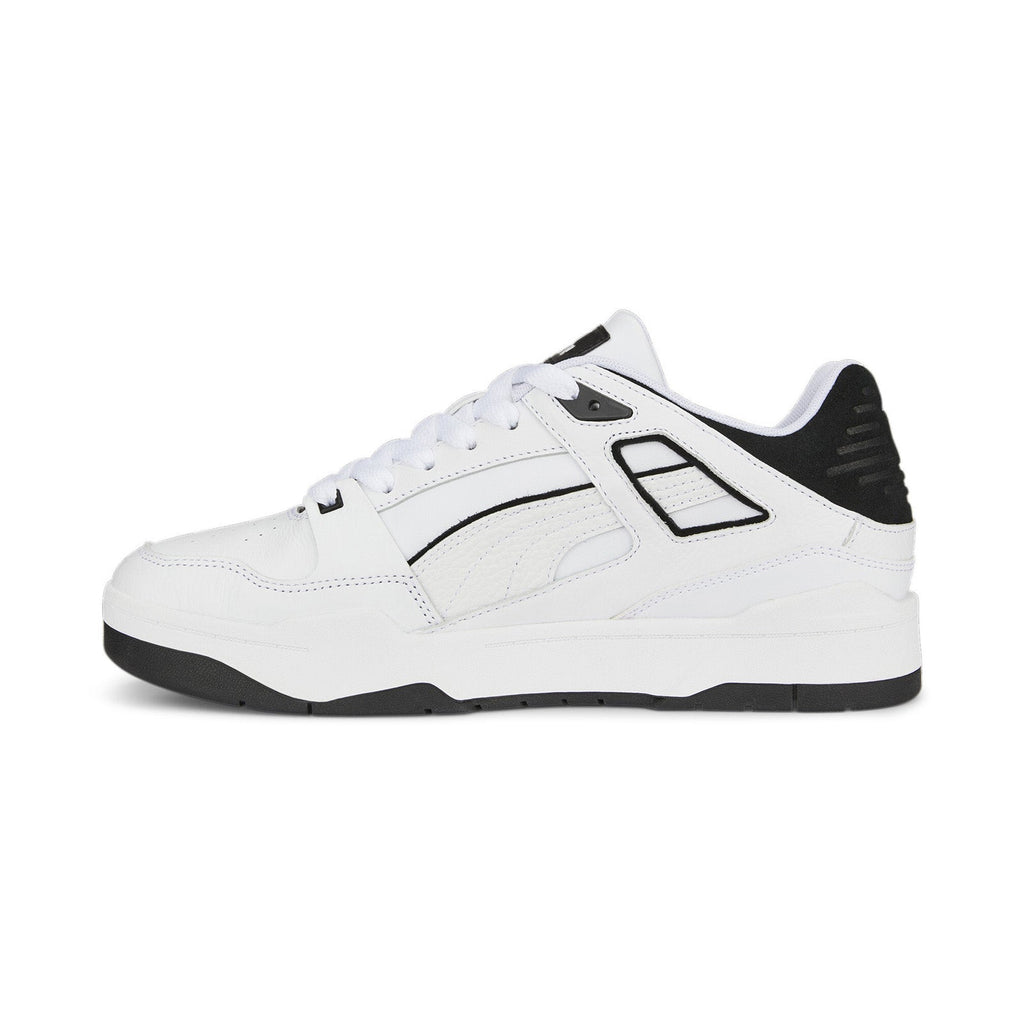 Puma Slipstream 38854901 Mens White Leather Lifestyle Sneakers Shoes ...