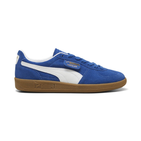 Puma Palermo 39646307 Mens Blue Suede Lace Up Lifestyle Sneakers Shoes ...