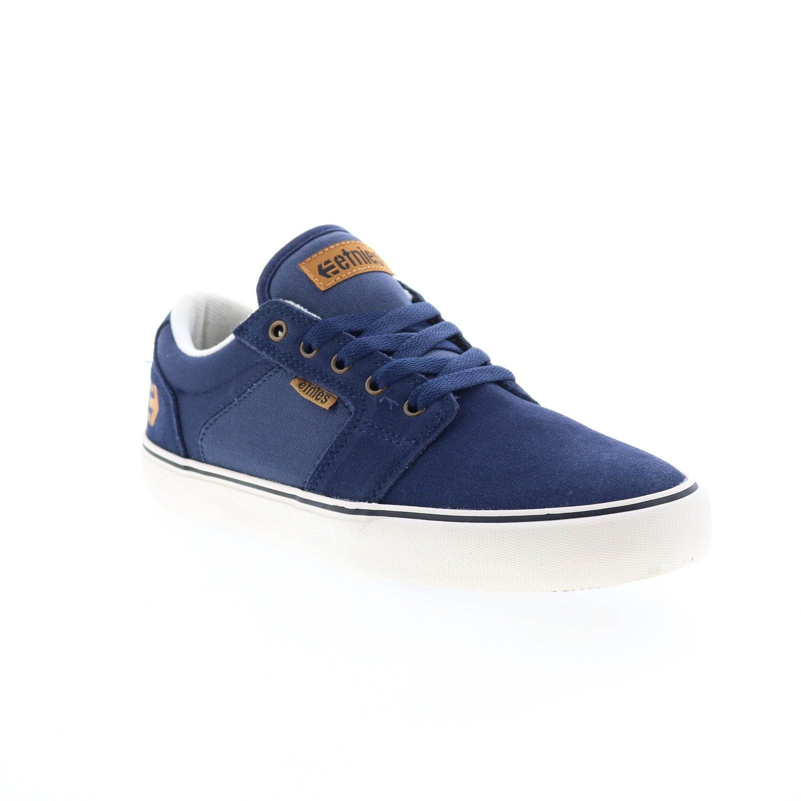 Etnies Barge LS 4101000351501 Mens Blue Skate Inspired Sneakers