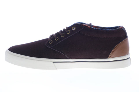 Etnies Jameson Mid 4101000533213 Mens Brown Skate Inspired Sneakers Shoes