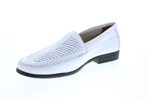 Giorgio Brutini Metro 479256-1 Mens White Loafers & Slip Ons Casual Shoes